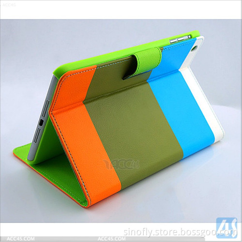 Leather Smart Cover Case for iPad Mini 2 3 4/Ipadmini 2 3 4 P-Ipdminicase116